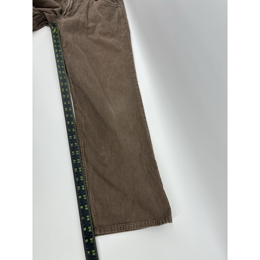 Brooks Brothers Corduroy Pants Men 34x31 Hudson Brown Flat Front Chino - Picture 6 of 7